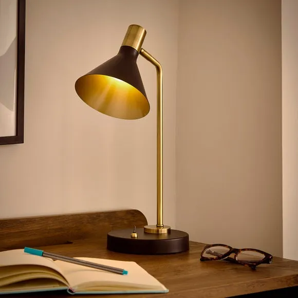 Morgan Industrial Adjustable Table Lamp 2