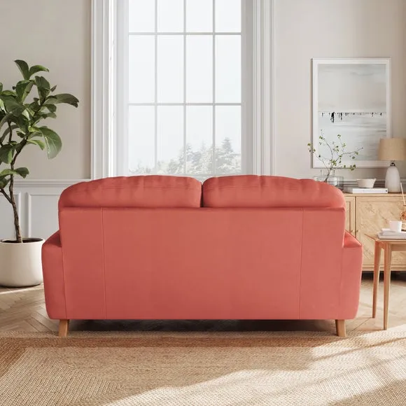 Martha Matte Plush Velvet 2 Seater Sofa 3