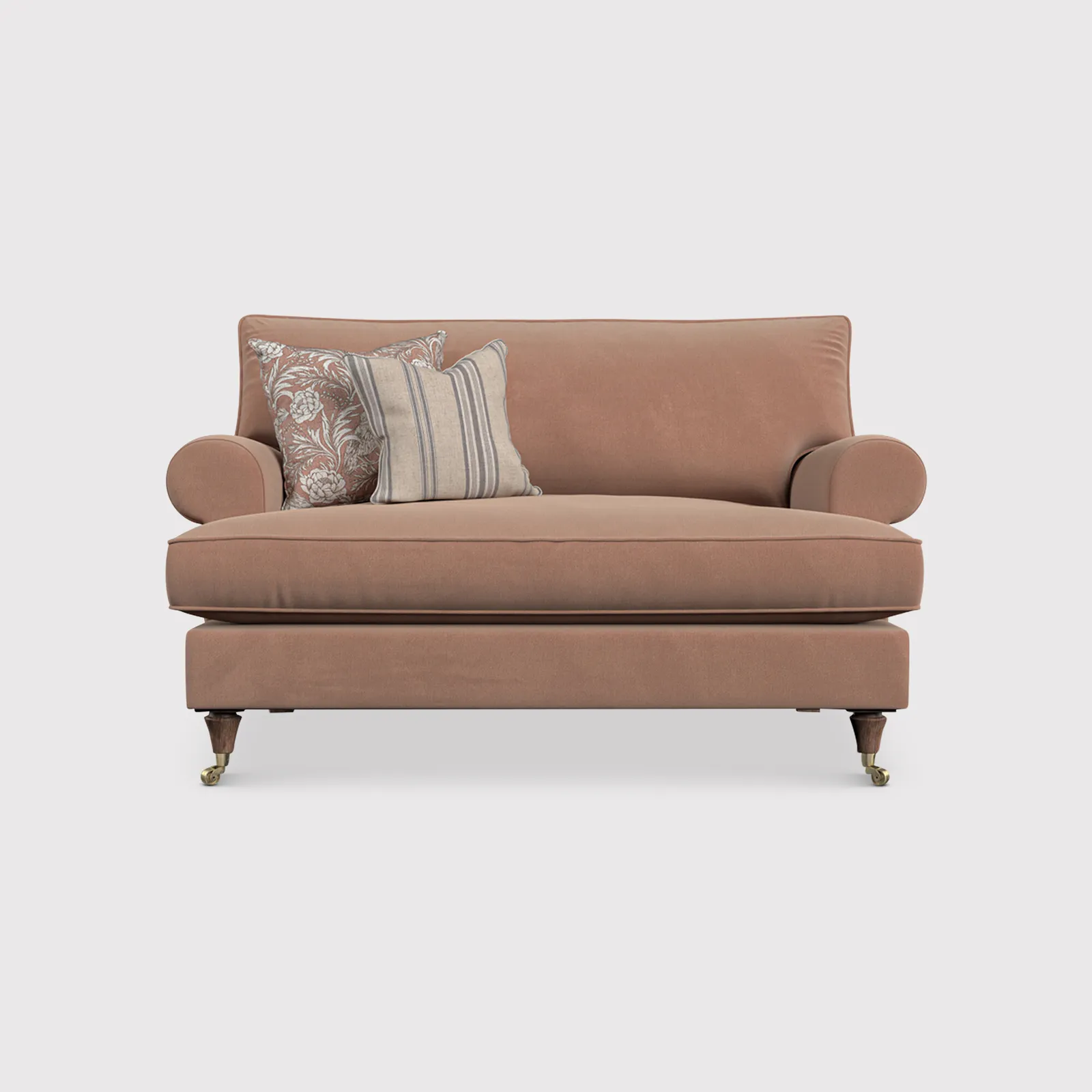 English Heritage Finch Cuddler Standard Back, Pink Fabric | Barker & Stonehouse 2