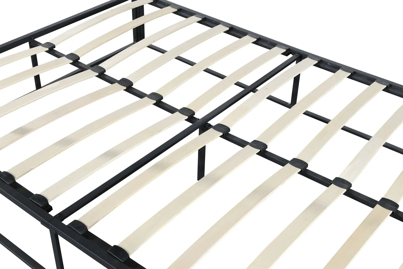 Birlea Four Poster Bed Frame Black Metal 4 Poster Canopy Farringdon 5