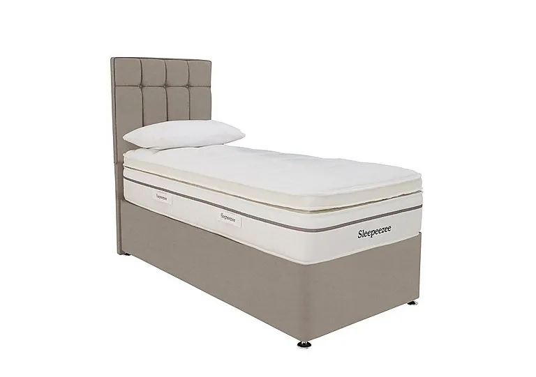 Beam Floor Standing Headboard - Single - Joshua Latte