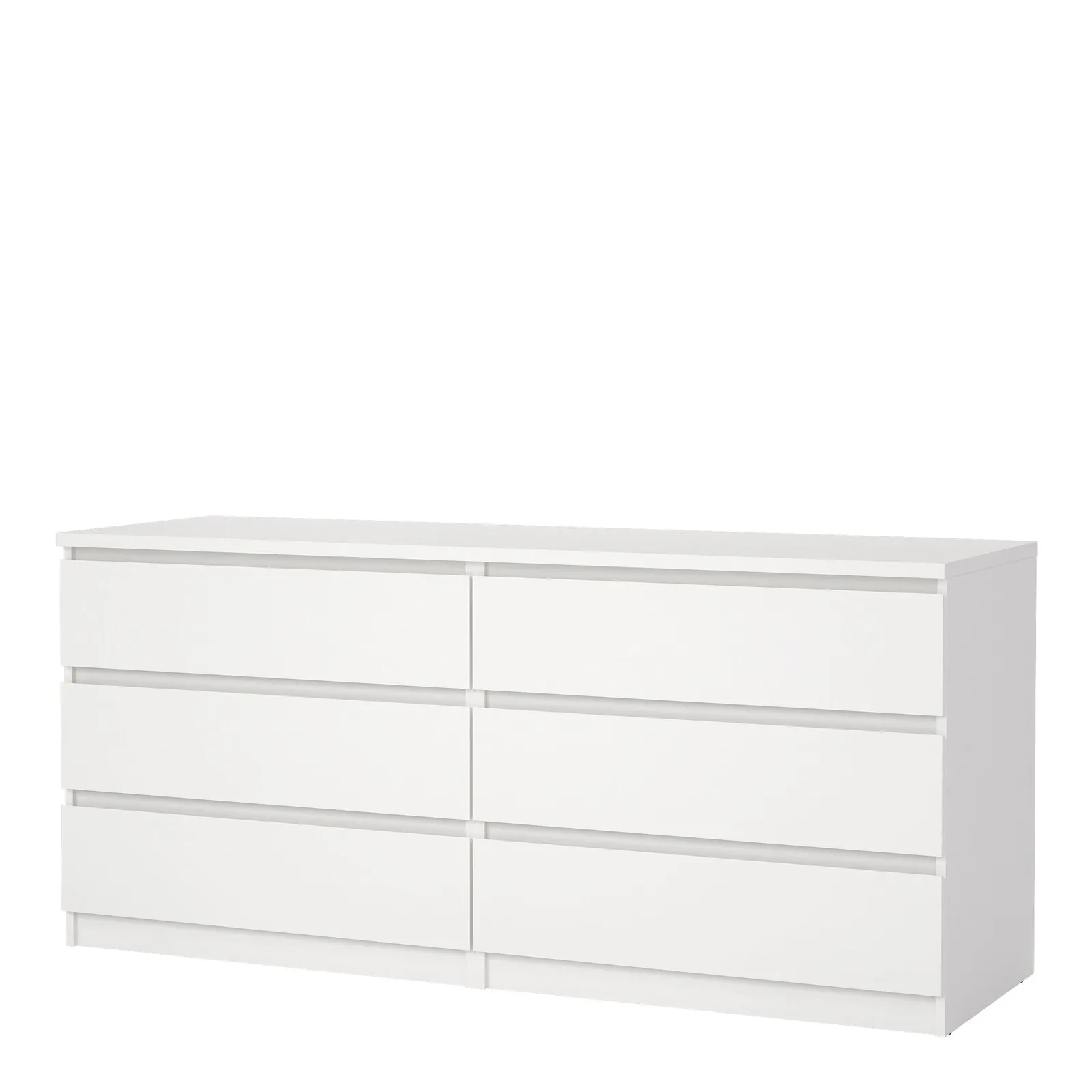 Furniture To Go Naia Wide Chest of 6 Drawers (3+3) in Natural 3