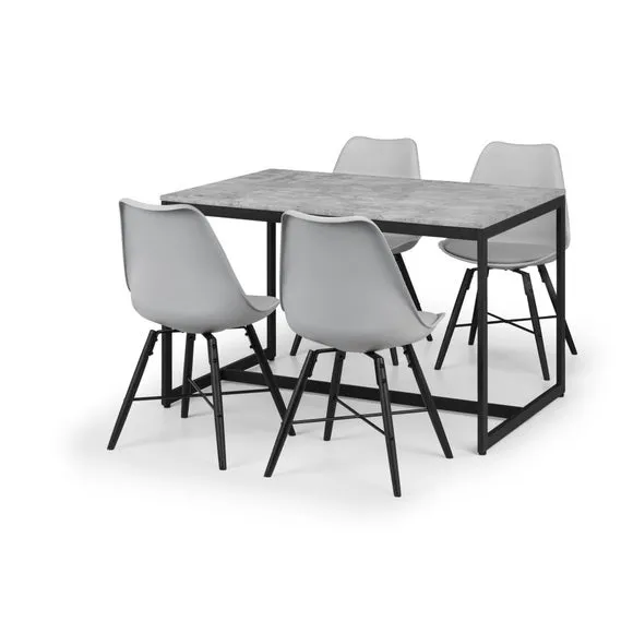 Kari Set of 2 Dining Chairs, Faux Leather 6
