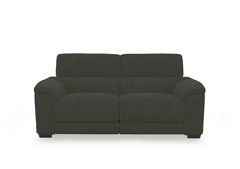 Nova Fabric 2 Seater Power Recliner Sofa with Power Headrests - R352 Forest Green