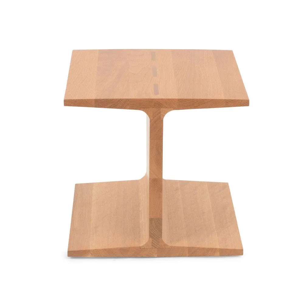 De La Espada I-Beam Side Table Danish Oiled Oak 3