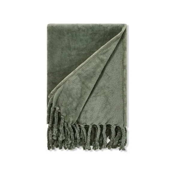 Tassel Throw Blanket 130cm x 170cm 4
