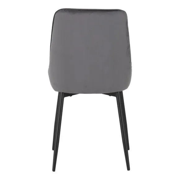 Avery Set of 2 Dining Chairs, Velvet 6