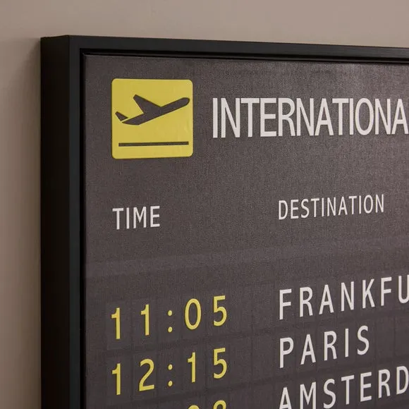 Departures Framed Canvas 2