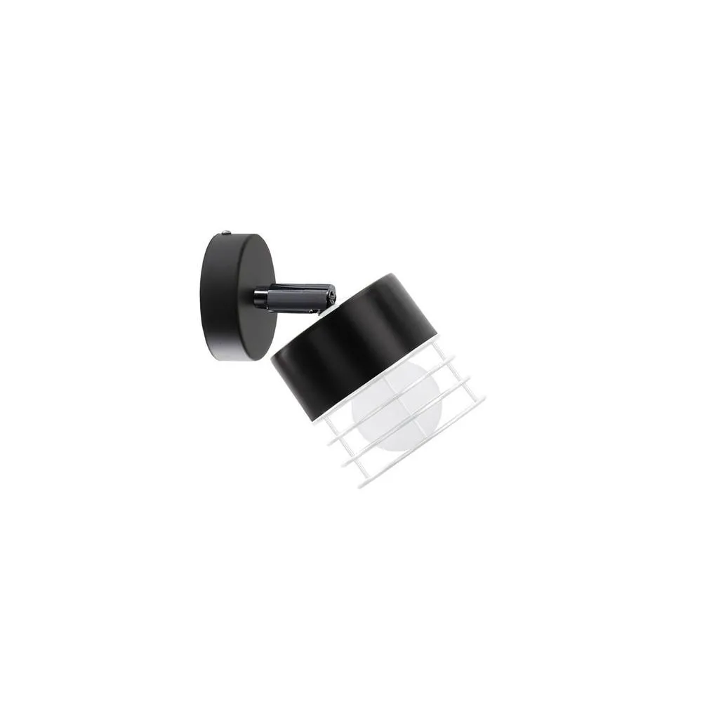 Netlighting Mao Wall Lamp Black 12cm 1x E27