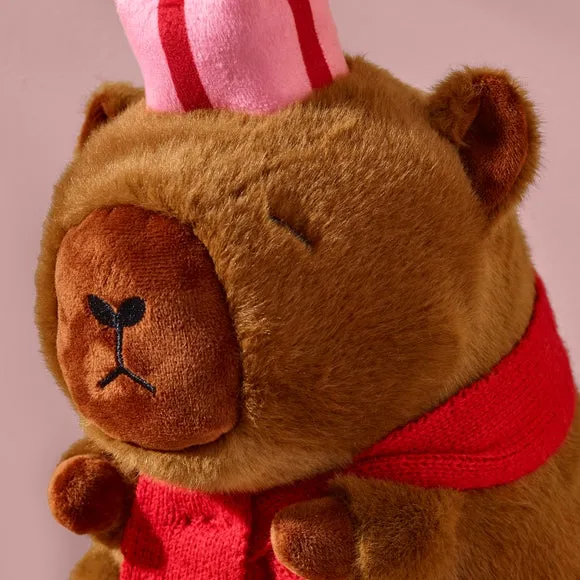 Christmas Capybara 3D Cushion 2