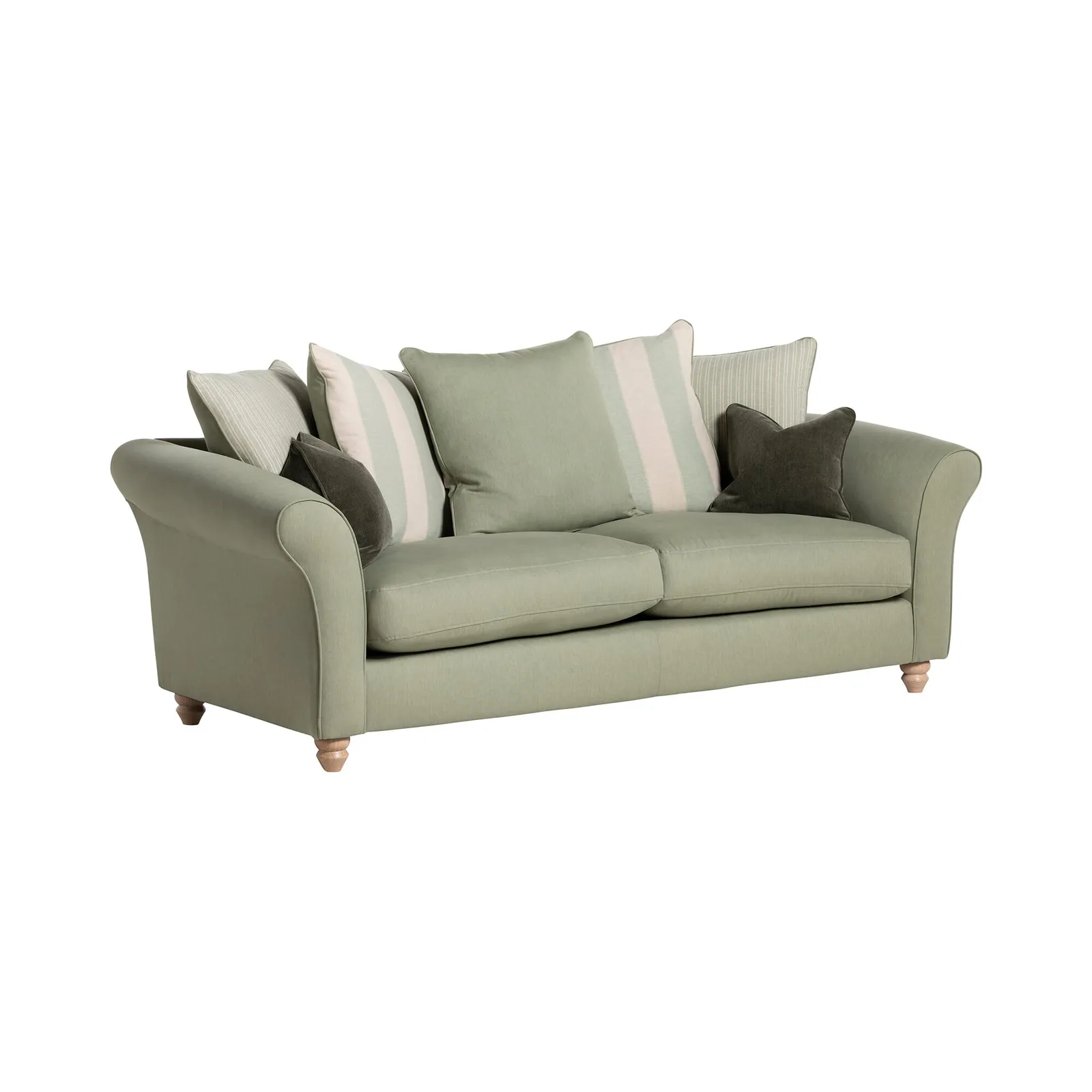 Clarendon 3 Seater Sofa, Green | Barker & Stonehouse 2
