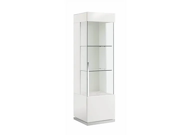 Fascino 1 Door Right Hand Curio Cabinet