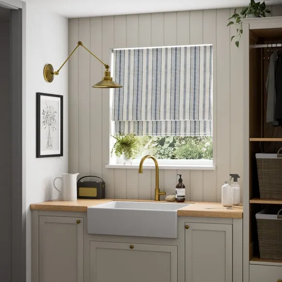 Churchgate Belton Stripe Easy Chain Roman Blind 1