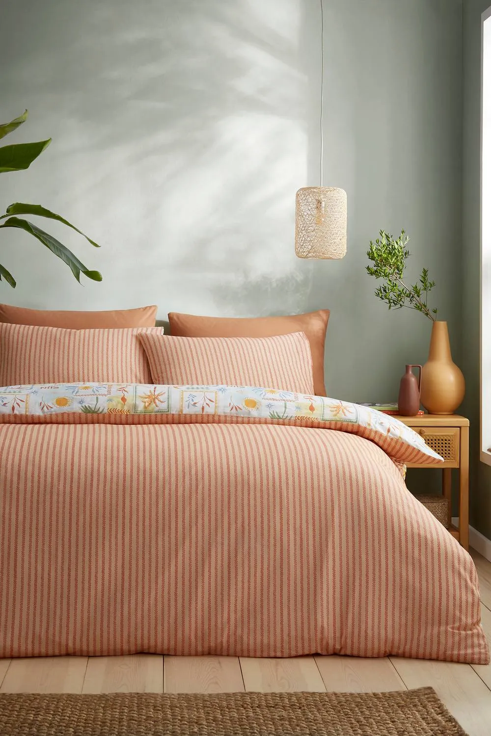 Fusion 'Soleil' Easy Care Duvet Cover Set 4