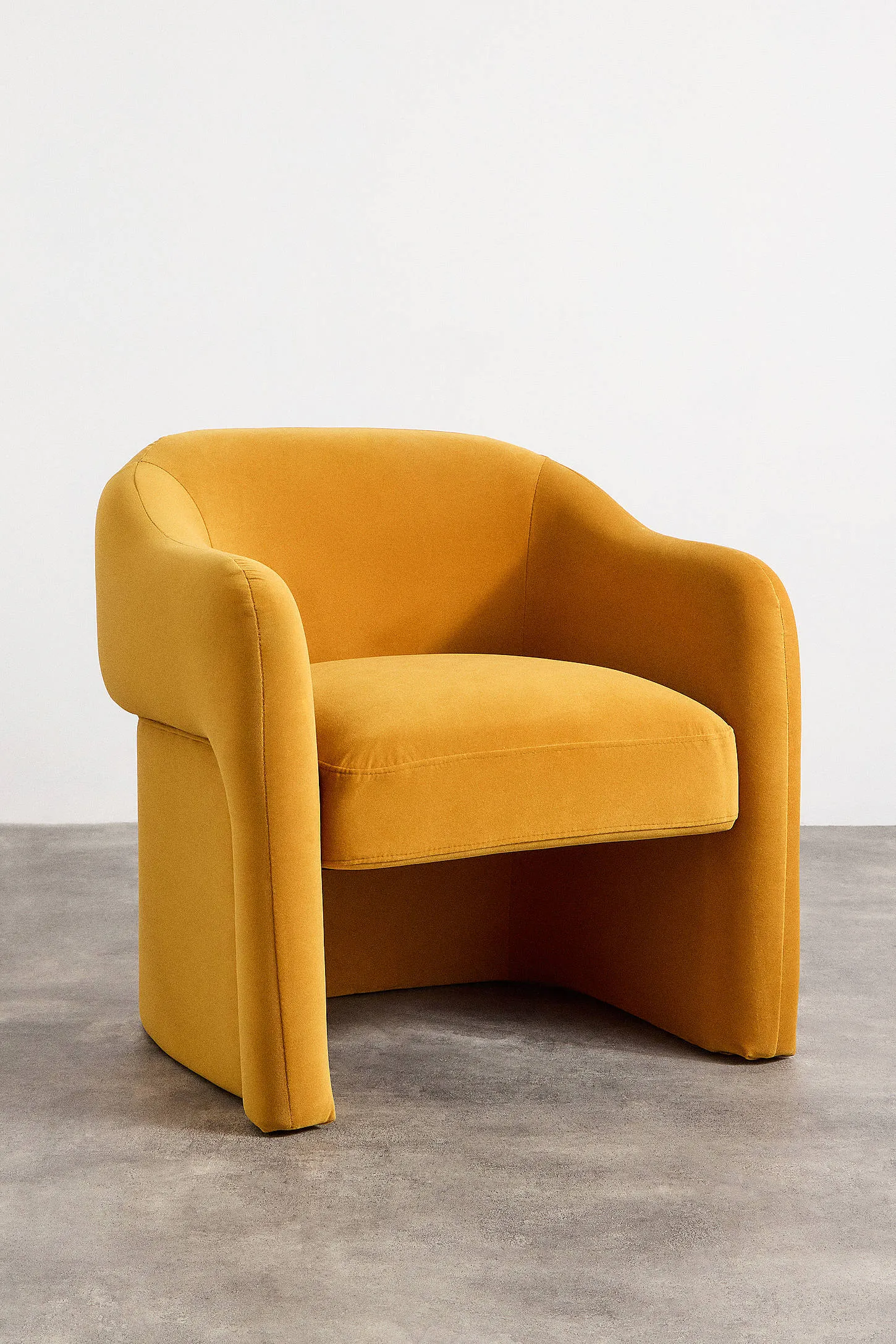 Skye Armchair Mustard - Orange L: 71 x W: 74 x H: 77 cm 4