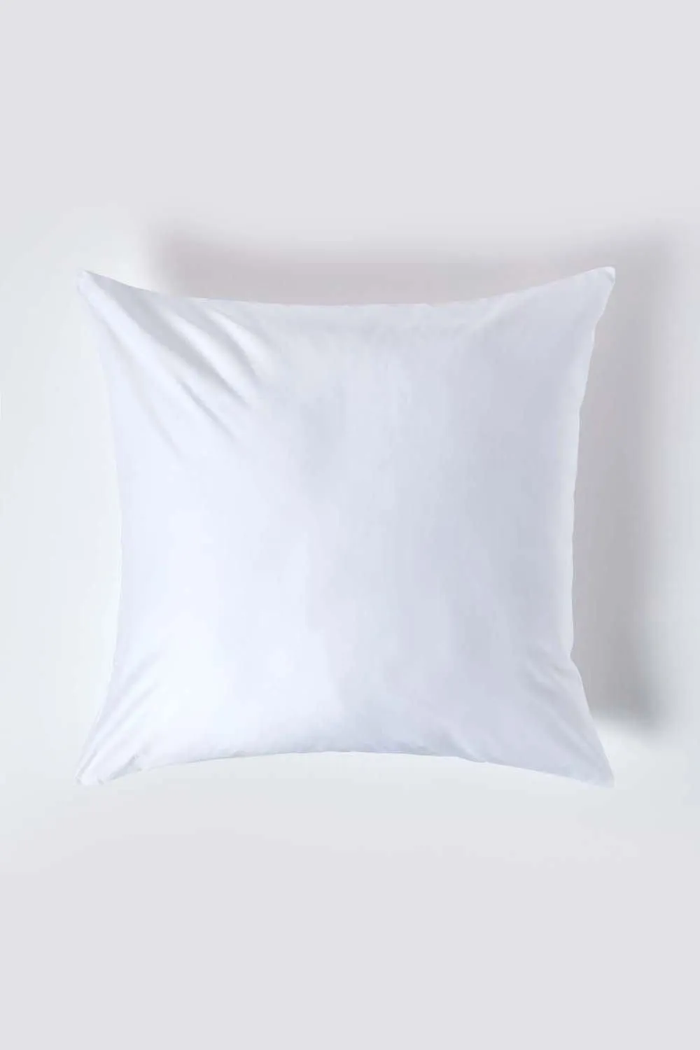 Homescapes Continental Egyptian Cotton Pillowcase 1000 TC, 80 x 80 cm in White 1