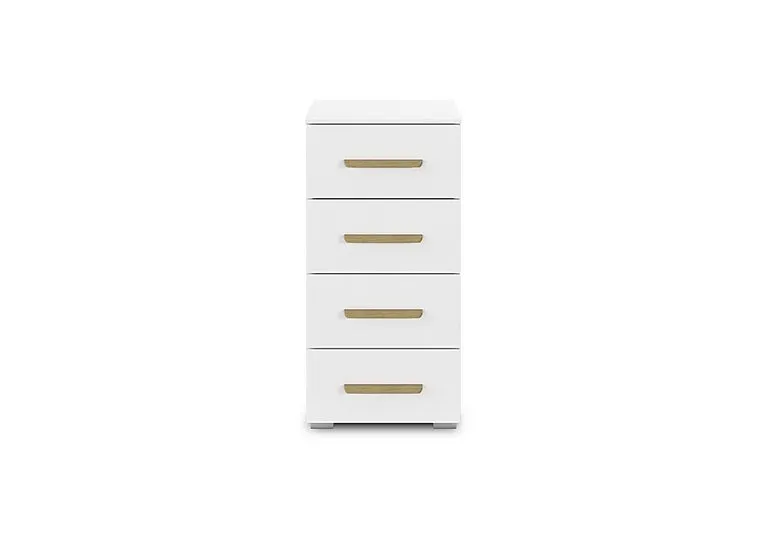 Flavia 4 Drawer Decor Narrow Chest