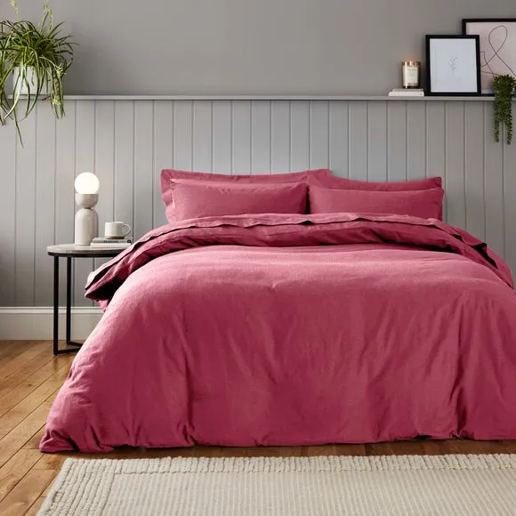 Soft & Cosy Luxury 100% Brushed Cotton Duvet Cover & Pillowcase Set 1