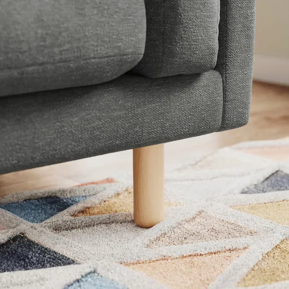 Newton Luxe Chenille Snuggle Chair 5