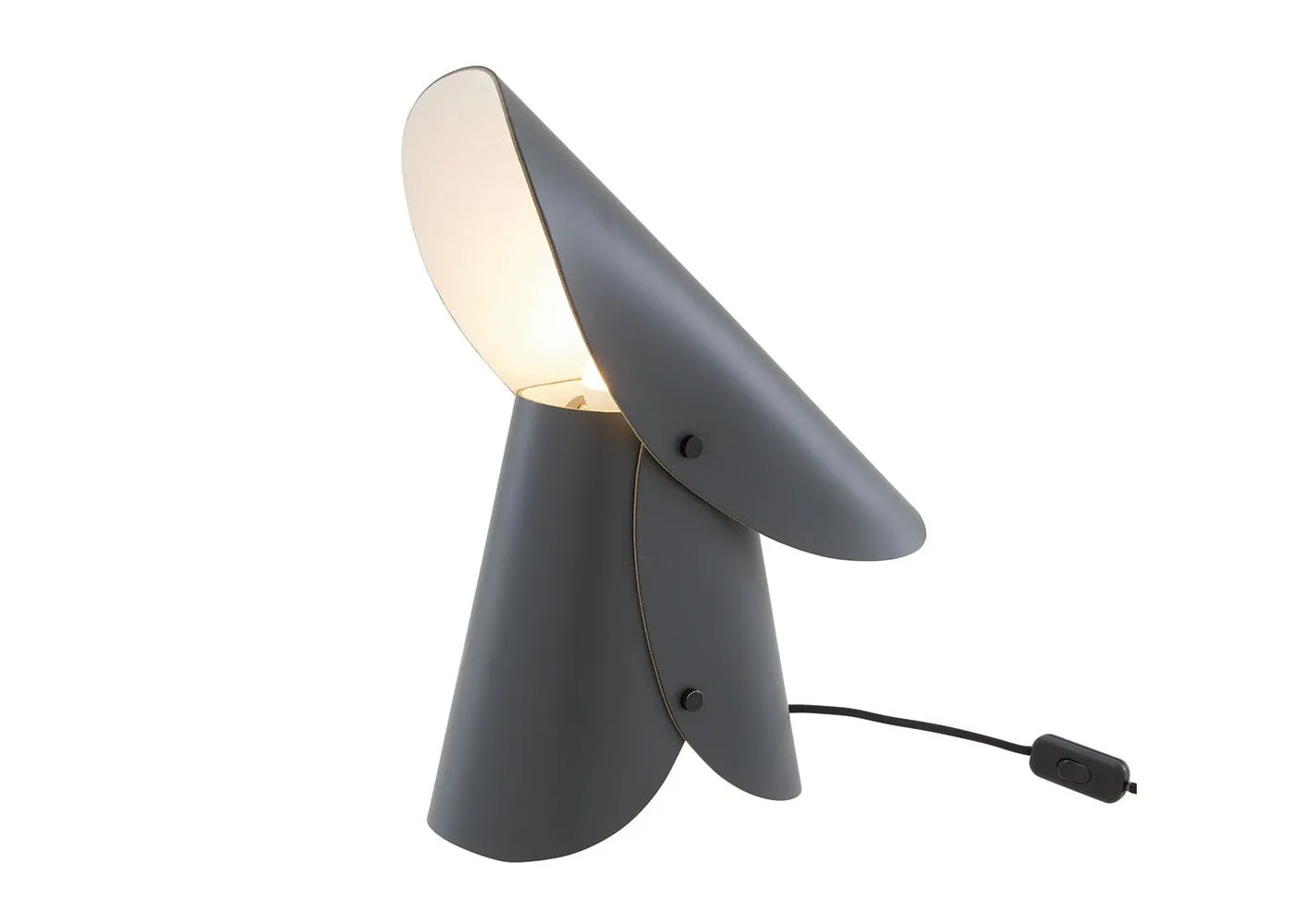 Ligne Roset Kufu Table Lamp Ardoise Grey 2