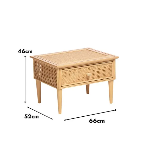 Desser Chester Rattan Coffee Table 5