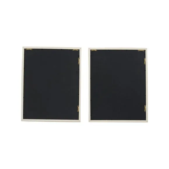 Set Of 2 Green & Natural Fern Framed Canvases 4