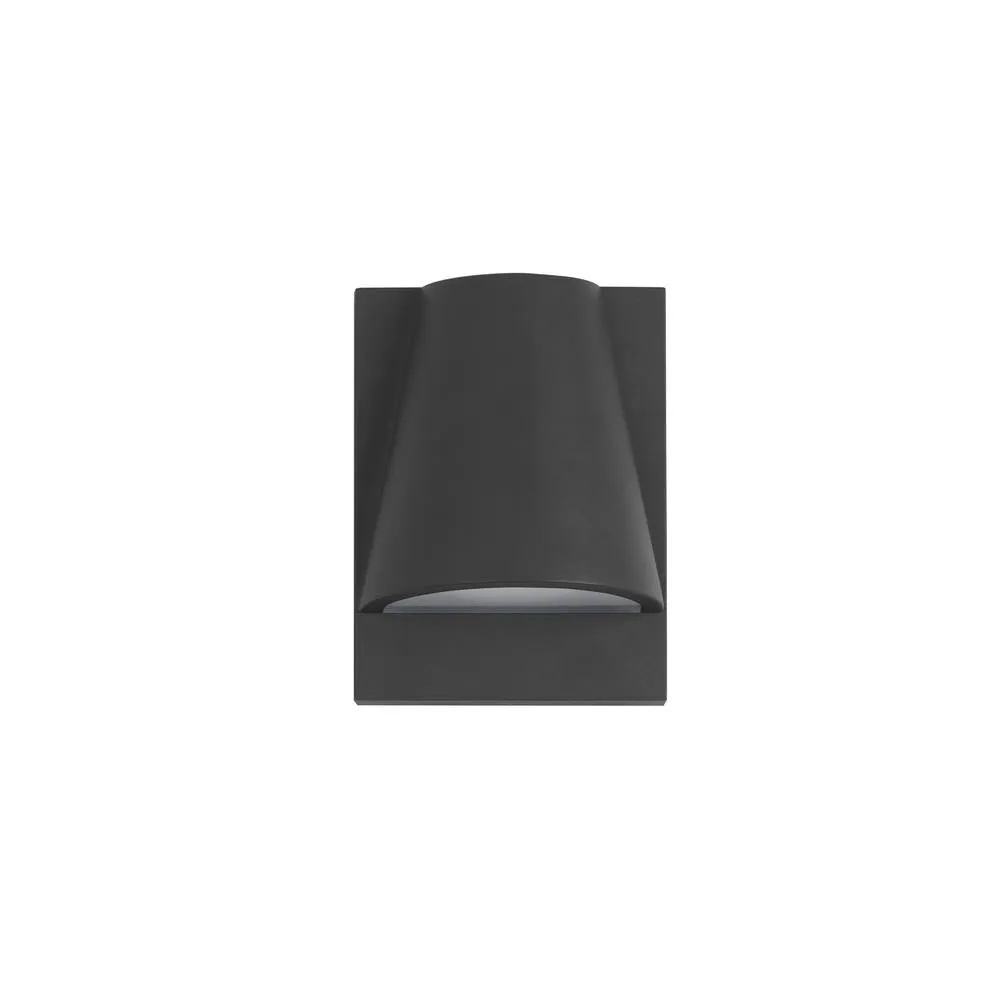 Netlighting Kala Outdoor Down Wall Lamp Urban grey Semitransparent IP44 5