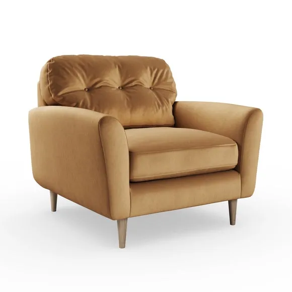 Sven Opulent Velvet Snuggle Chair 6