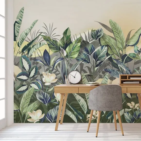 Vintage Jungle Wall Mural 2
