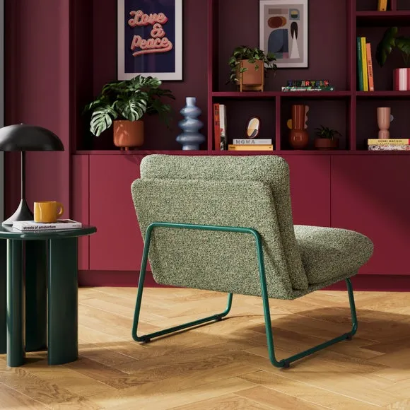 Elements Finn Boucle Occasional Armchair 2