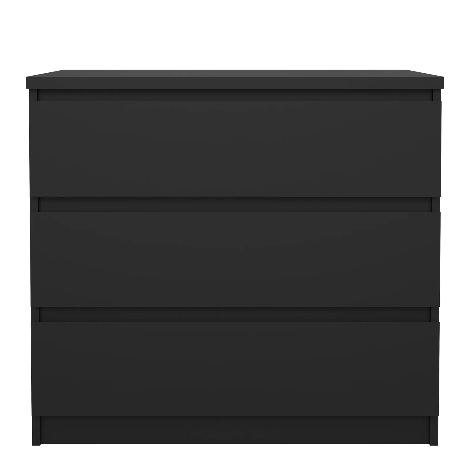 Furniture To Go Naia Chest of 3 Drawers in Black 2