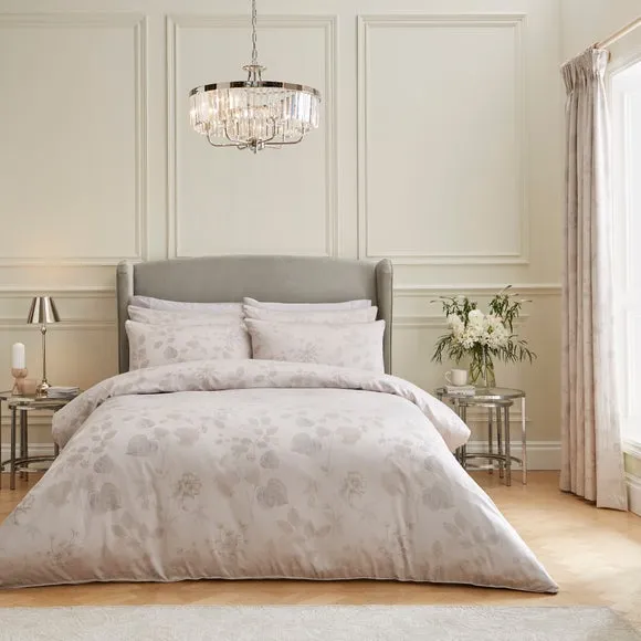 Dorma Banbury Jacquard Polycotton Duvet Cover & Pillowcase Set