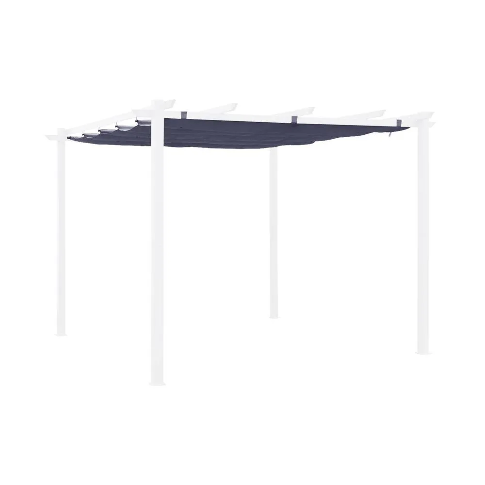 sweeek 3x3m Isla pergola roof cover in Grey