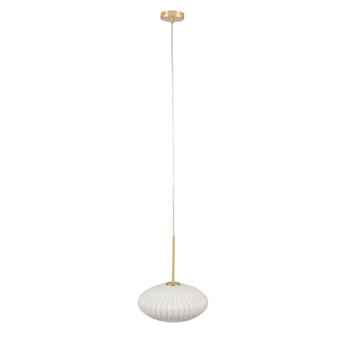 White Oval Pendant Light Glass | Barker & Stonehouse 4