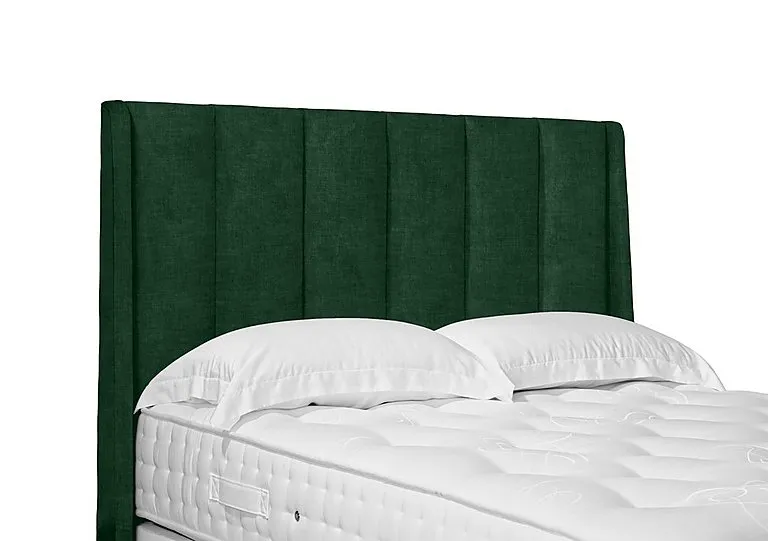 Artisan Collection Ryo High Floor Standing Headboard - Single - Tormaline Green