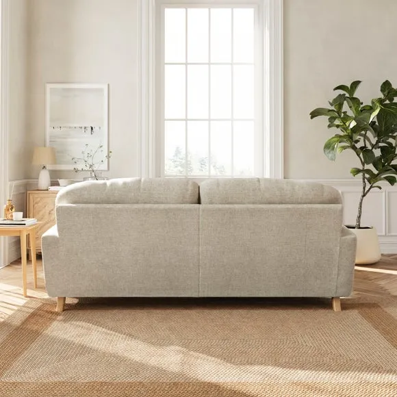 Martha Corner Chaise Basket Weave Sofa 4
