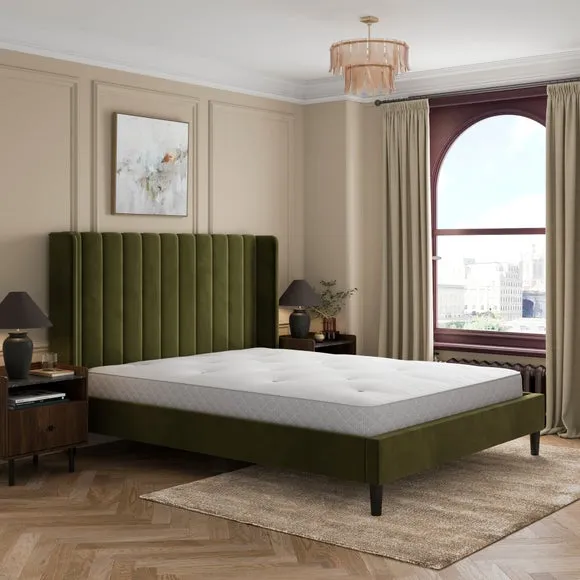 Alara Velvet Bed 2