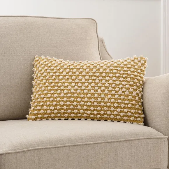 Jersey Bobble Rectangle Cushion