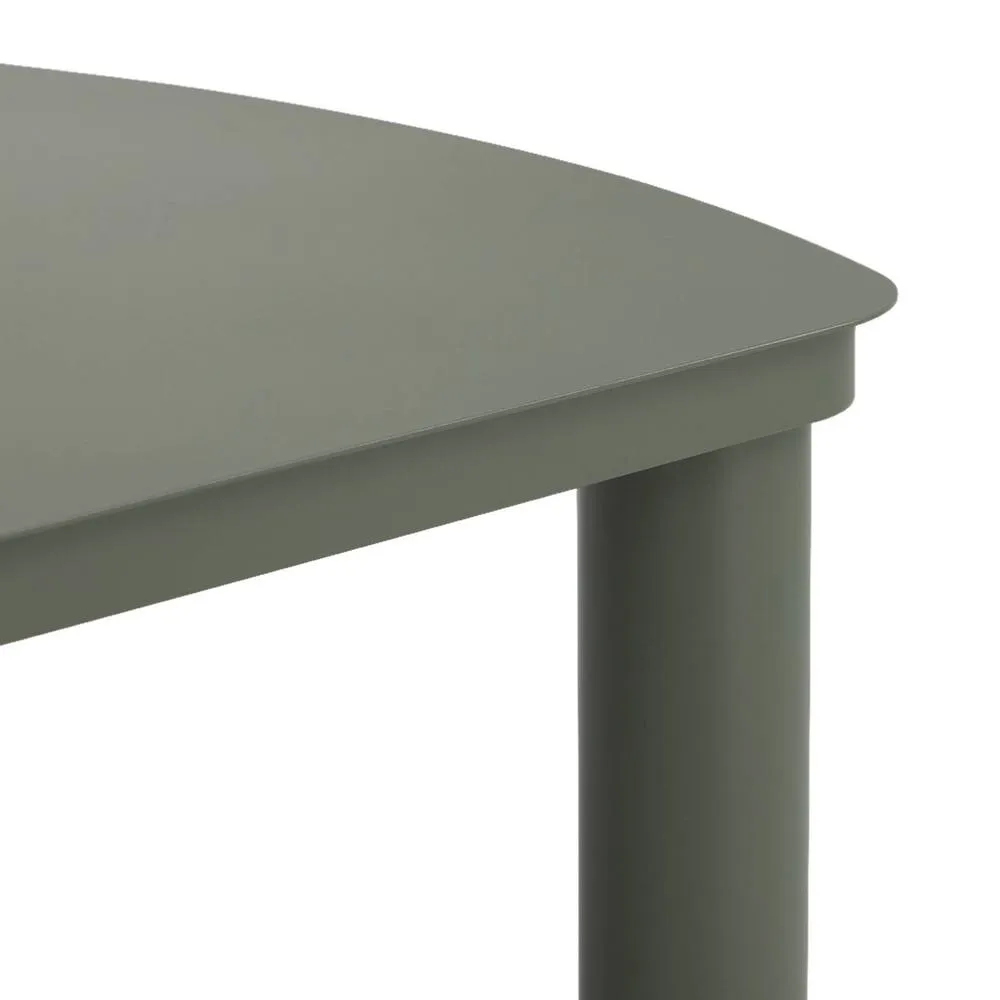 sweeek Aluminum garden table for 10 people 225cm in Khaki 4