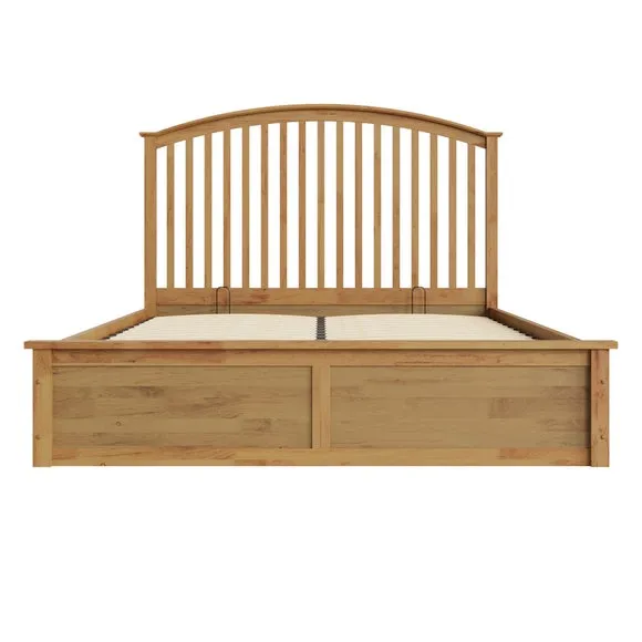 Madrid Wooden Ottoman Bed Frame 2