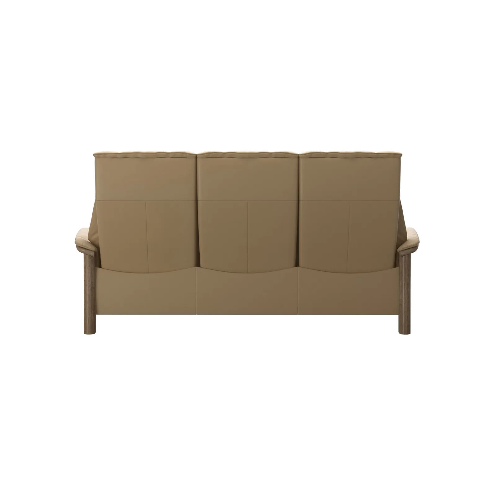 Stressless Windsor 3 Seater Recliner Sofa, Neutral Leather | Barker & Stonehouse 4