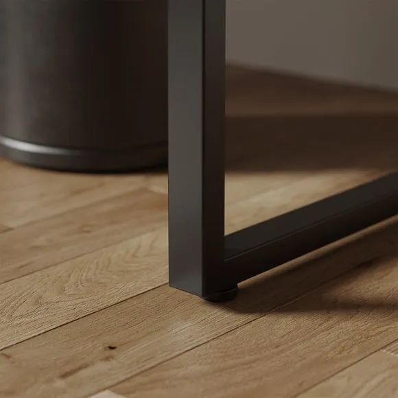 Edison Storage Desk Oak Effect 5