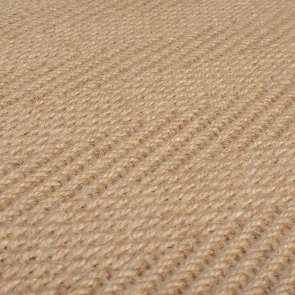 Herringbone Jute Border Rug 2