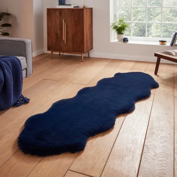 Super Teddy Faux Sheepskin Rug 1