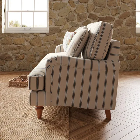 Beatrice II Folkstone Stripe 2 Seater Sofa 3