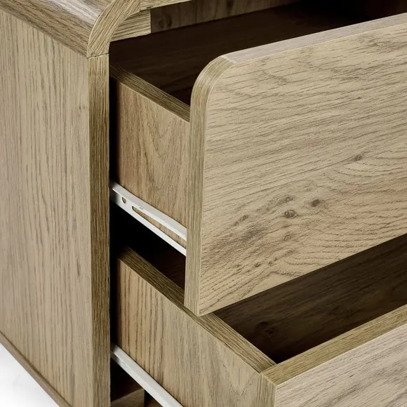 Ingrid 2 Drawer Bedside Table 6