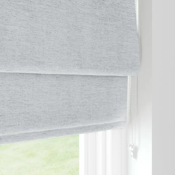 Genoa Chenille Easy Chain Blackout Roman Blind 5