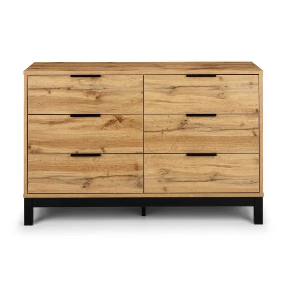 Bali Wide 6 Drawer Chest 5