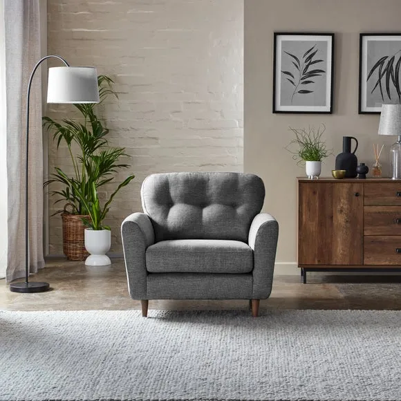 Sven Snuggle Chair, Tonal Weave