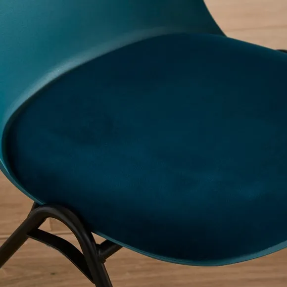 Burton Dining Chair, Velvet 3